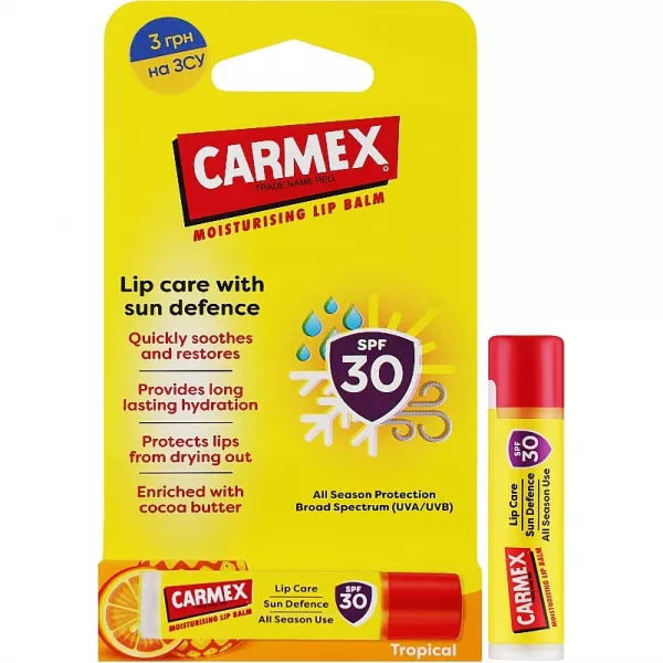 Carmex SPF30 Tropical Click Stick ������� ��� ��� � ����������� ��������