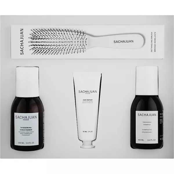SachaJuan (shmp/100ml + cond/100ml + h/mask/30ml + brush/1pcs) ����� ��� ������ �����