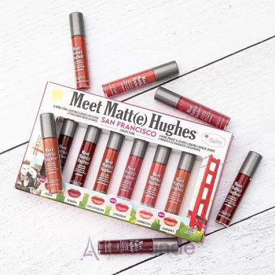 TheBalm Meet Matt(e) Hughes Mini Kit San Francisco     (lipstick/6x1,2ml)