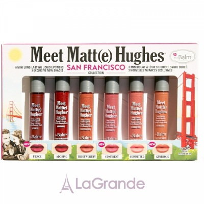 TheBalm Meet Matt(e) Hughes Mini Kit San Francisco     (lipstick/6x1,2ml)