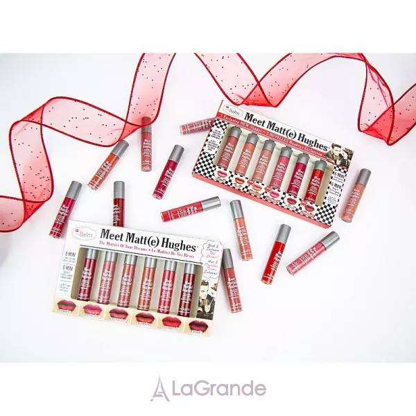 theBalm Meet Matt(e) Hughes Mini Kit 12 ����� ������� ����� ��� ��� (lipstick/6x1.2ml)
