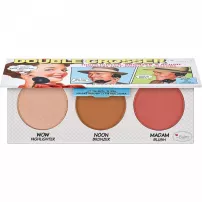 theBalm Double Crosser Highlighter Bronzer & Blush Palette ���������, ��������� � ���'���