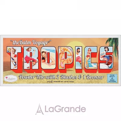 theBalm Voyage Tropics Powder Trio   