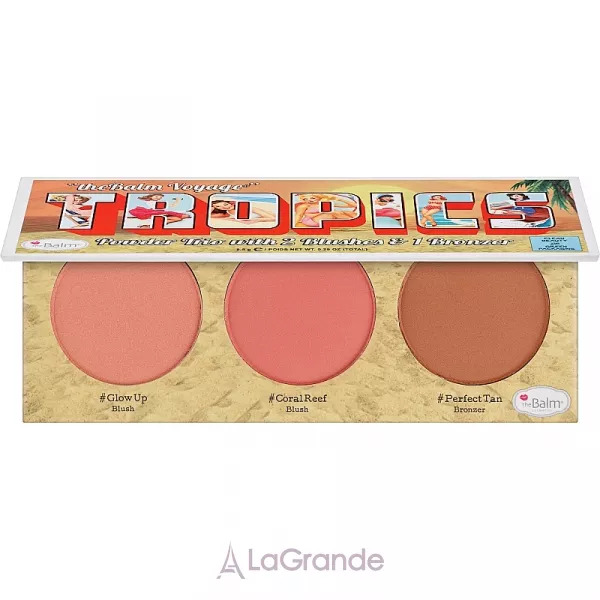 theBalm Voyage Tropics Powder Trio ������� ��� ������