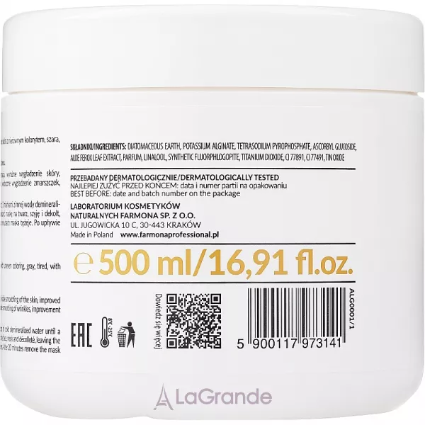 Farmona Professional Algae Mask With Vitamin C ����� �� ���������� � ��������� �