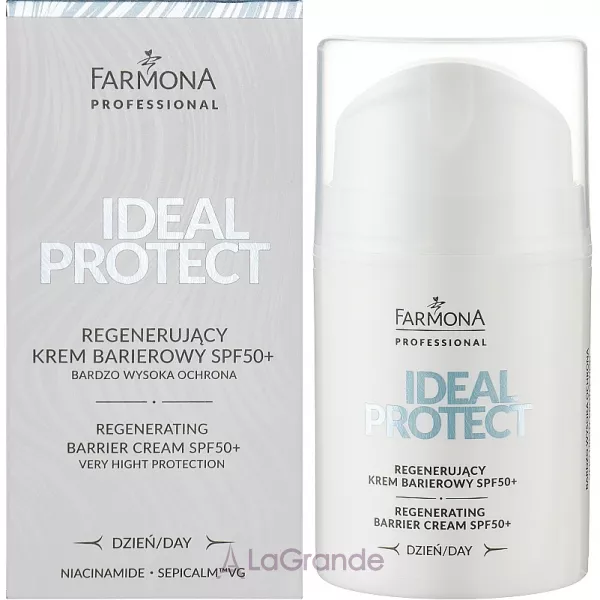 Farmona Professional Ideal Protect Regenerating Day Cream SPF50+ ������� ���� ��� ����