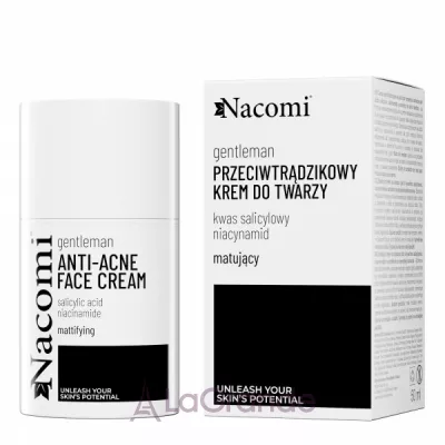 Nacomi Gentelman Anti-Acne Mattifying Face Cream For Men        