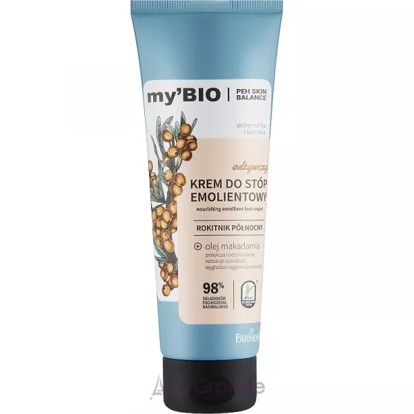 Farmona My'bio Nourishing Humectant Foot Cream Northern Sea Buckthorn ���� ��� ��� 
