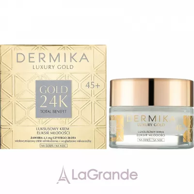 Dermika Gold 24K Face Cream 45+    