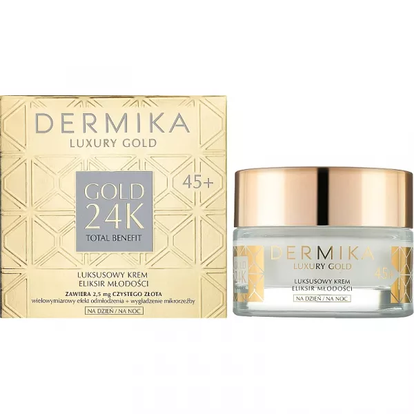 Dermika Gold 24K Face Cream 45+ ���� ��� ������� 