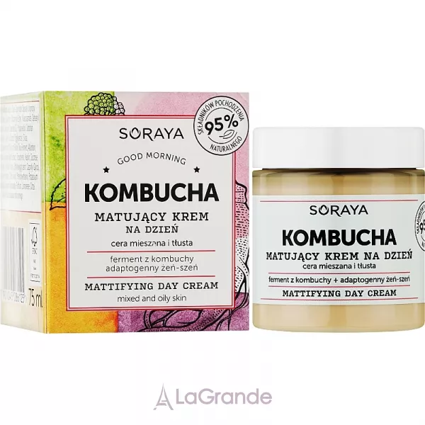 Soraya Kombucha Mattifying Day Cream ���������� ������� ���� ��� ��������������� � ������ ����