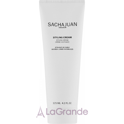 SachaJuan Professional Styling Cream Straight Or Curly       