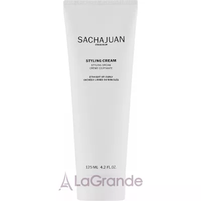 SachaJuan Professional Styling Cream Straight Or Curly       