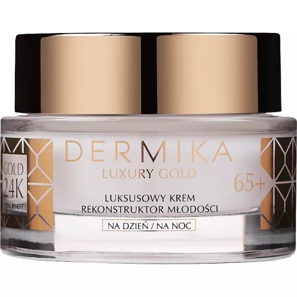 Dermika Luxury Gold 24K Total Benefit Luxury Youth Reconstructor Cream 65+ ���� ��� ������� 
