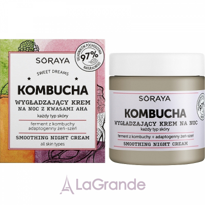 Soraya Kombucha Smoothing Night Cream     AHA-