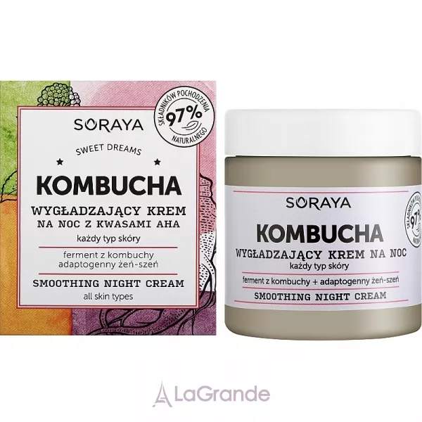 Soraya Kombucha Smoothing Night Cream �������������� ������ ���� � AHA-���������