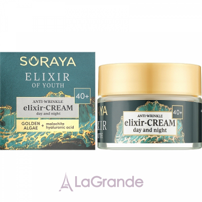 Soraya Youth Elixir Anti Wrinkle Cream-Elixir 40+ -   40+