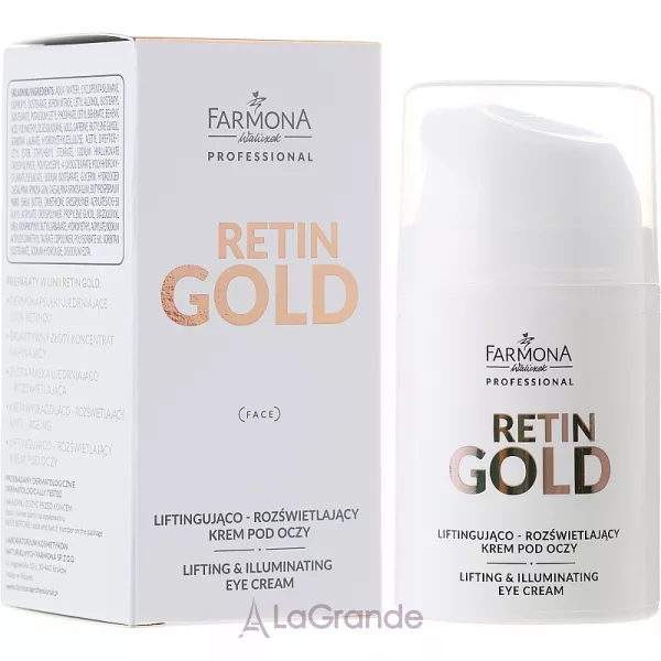 Farmona Professional Retin Gold Lifting & Illuminating Eye Cream �������-���� ��� ���� ������ ����