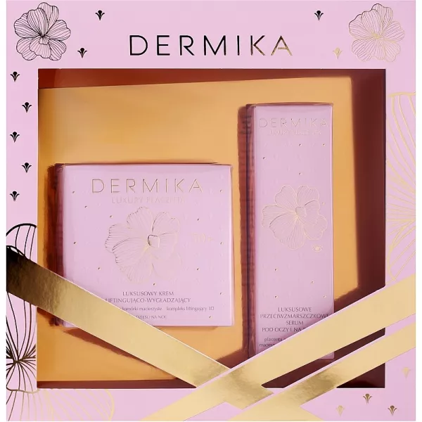 Dermika Luxury Placenta 50+ ���� ��� ������� 50+ (f/cr/50ml + eye/serum/15ml)