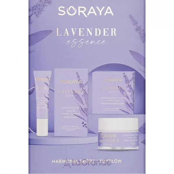 Soraya Lavender Essence 50+ (f/cr/50ml + eye/cr/15ml) ����� ��� ���� 50+ (f/cr/50ml + eye/cr/15ml)