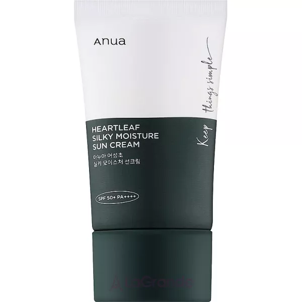 Anua Heartleaf Silky Moisture Sun Cream �������������� ���� ��� �������������� ���� ���� SPF 50+ PA++++