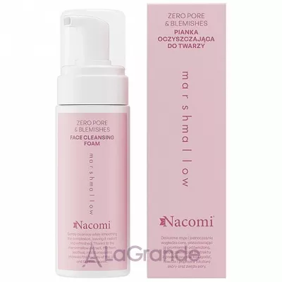 Nacomi Zero Pore & Blemishes Face Cleansing Foam ϳ     