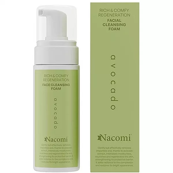 Nacomi Rich & Comfy Regeneration Avocado Face Cleansing Foam ����� ��� �������� � �������