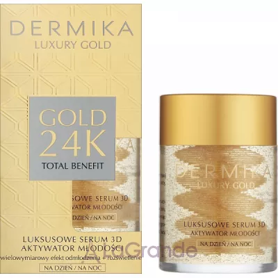 Dermika Luxury Gold 24K Total Benefit Serum    