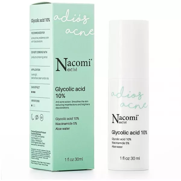 Nacomi Next Level Glycolic Acid 10% ͳ��� ���������-���� � 10% ��������� ��������