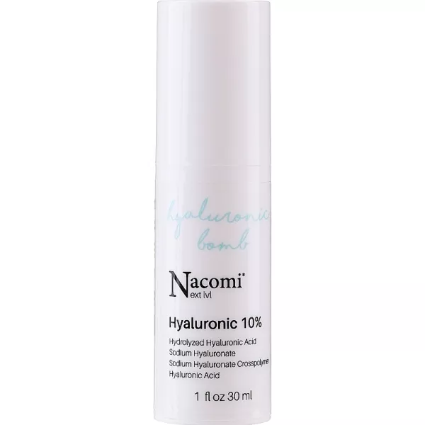 Nacomi Next Level Hyaluronic 10% ��������� ��� ������� � ����������� �������� 10%