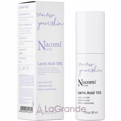 Nacomi Next Level Lactic Acid 10%     10%  