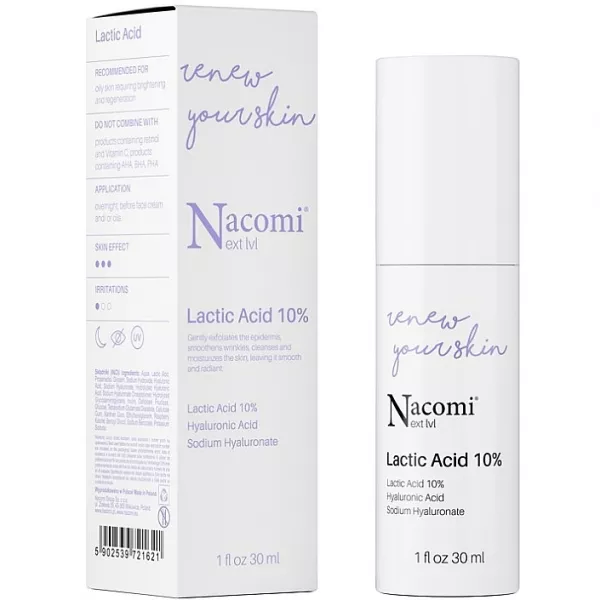 Nacomi Next Level Lactic Acid 10% ��������� ��� ������� � 10% �������� ��������
