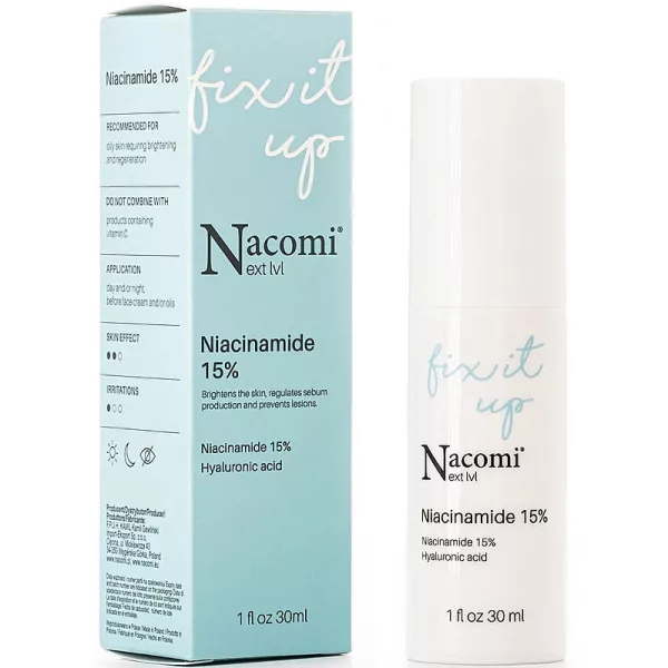 Nacomi Next Level Niacinamide 15% ��������� ��� ������� � 15% ������������� ����������