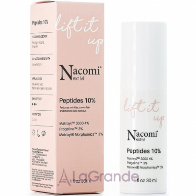 Nacomi Next Level Lift It Up Peptides 10% -  