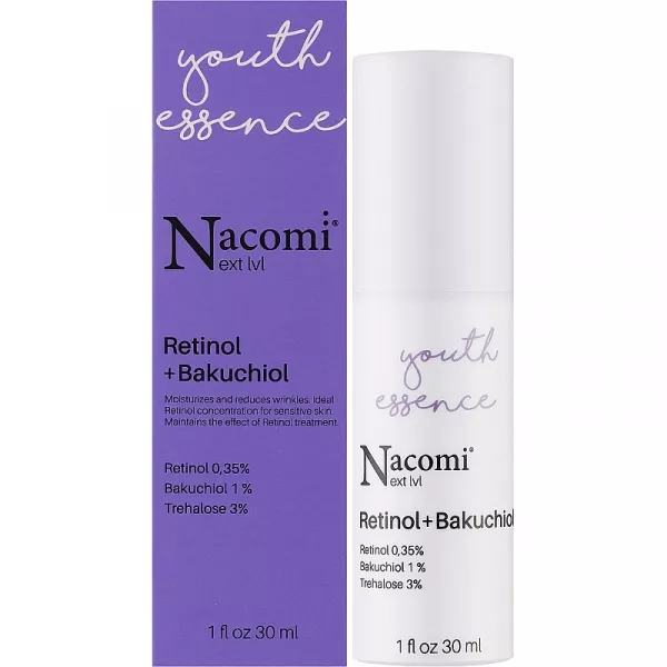 Nacomi Next Level Retinol 0,35% + Bakuchiol 1% ͳ��� ��������� ��� ������� � ��������� �� ����������