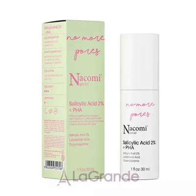 Nacomi Next Level Salicylic Acid 2% + PHA     2%   + PHA