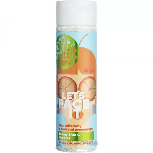Farmona Tutti Frutti Let`s Face It Micellar Water ̳������� ���� � ���������� ��������� �� ���� 5%