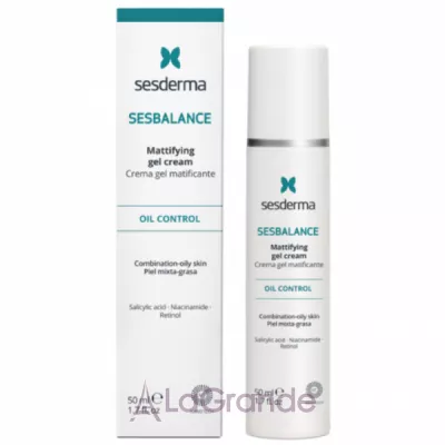 SesDerma Sesbalance Mattifying gel cream  -     