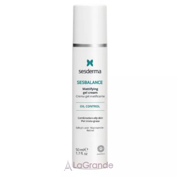 SesDerma Sesbalance Mattifying gel cream �������� ����-���� ��� ���������� �� ����� ����