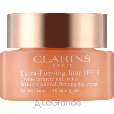 Clarins Extra-Firming Wrinkle Control Day Cream SPF 15  