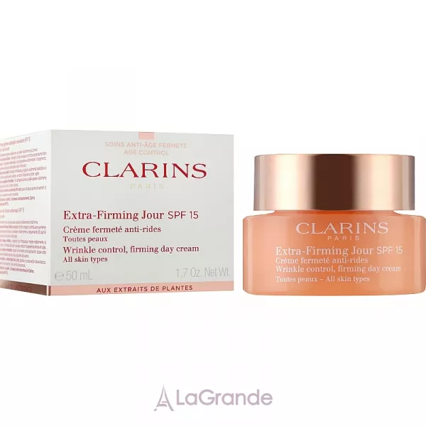 Clarins Extra-Firming Wrinkle Control Day Cream SPF 15 ������� ����