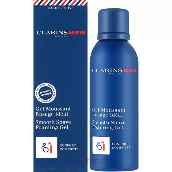 Clarins Men Smooth Shave Foaming Gel ���� ��� �������� ������