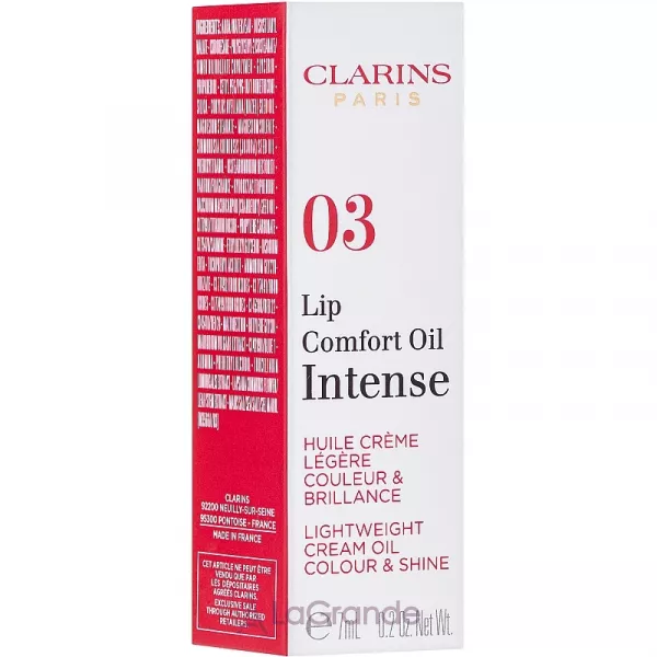 Clarins Lip Comfort Oil Intense �����-���� ��� ���, �������� ������������