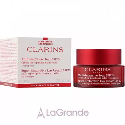 Clarins Multi-Intensive Jour SPF 15 Super Restorative Day Cream   