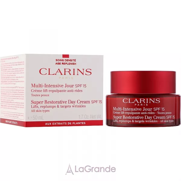 Clarins Multi-Intensive Jour SPF 15 Super Restorative Day Cream ���� ��� ����