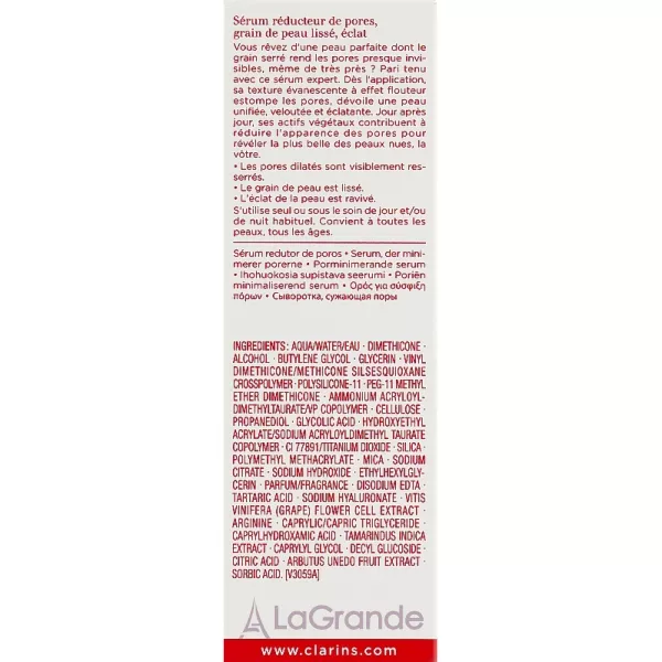 Clarins Pore Control Pore Minimizing Serum ��������� ��� ����, �������� ����