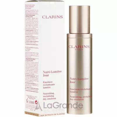 Clarins Nutri-Lumiere Jour Nourishing Rejuvenating Day Emulsion   