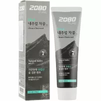 2080 Dental Clinic Pure Black Clean Charcoal Toothpaste ������������ ������ ����� � �����