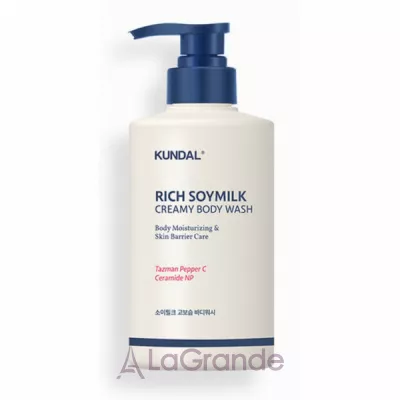 Kundal Rich Soy Milk Body Wash Mellow Vanilla     