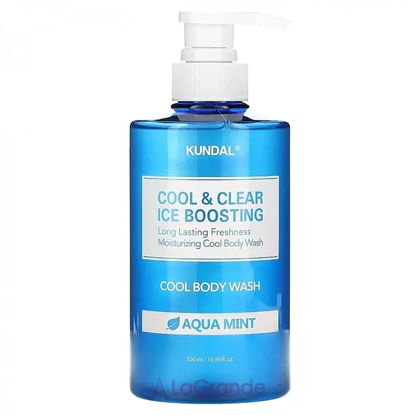 Kundal Cool & Clear Ice Boosting Cool Body Wash Aqua Mint ���� ��� ����